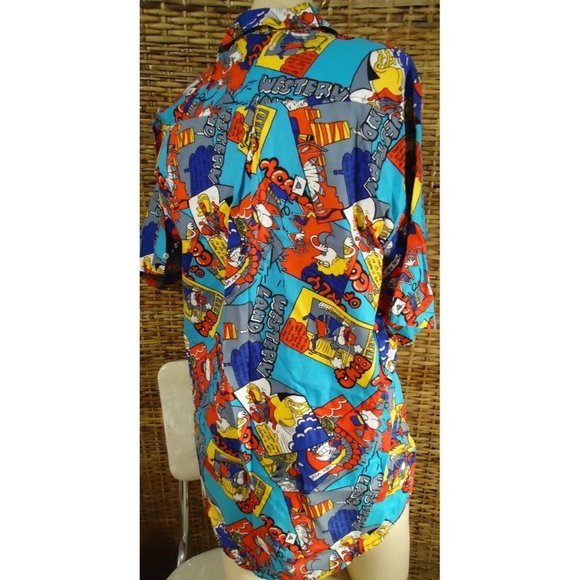 VTG Cartoon WILD Western Land Bright Comic Strip - Picture 7 of 8